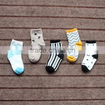 2015 Fashion Design Socks Cost-effective Baby Cute Boy Tube Socks