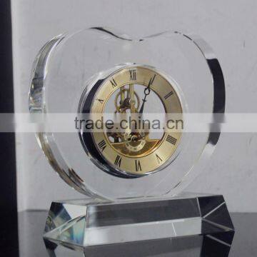 2016 China Wholesale Crystal Glass Wall Clock Wall Design photo-3