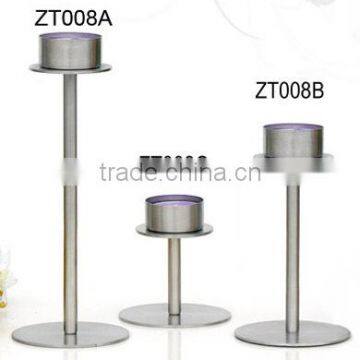 High Quality Modern Home Decoration Stainless Steel Candlestick Holder