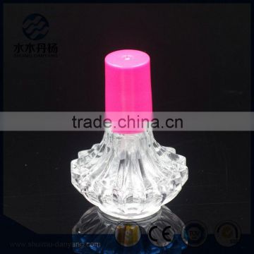 8ml unique luxury glass nail polish bottle