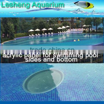 Acrylic Sheet for Outdoor Swimming Pool