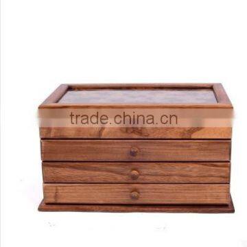Reclaimed Classice Antique Wood Jewellery Box photo-4