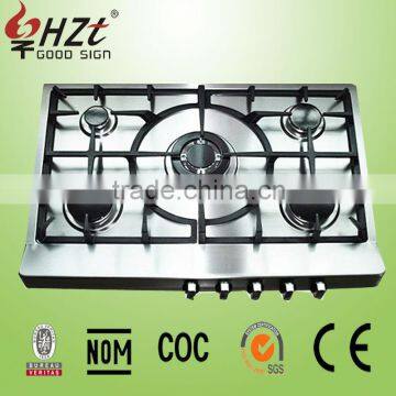 2016 stainless steel lpg safety device gas stove