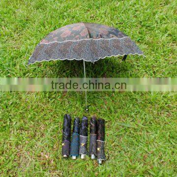 high quality custom flower umbrella