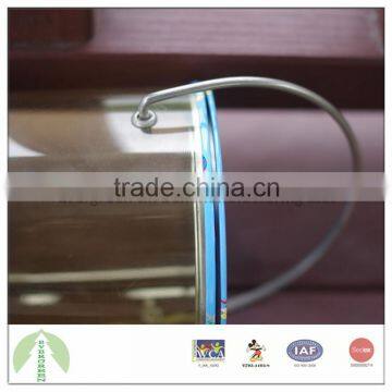 PVC Body 10.0*9.0 cm Round Shape With Handle and Lift-off Lid Tin Boxes Manufacturing photo-6