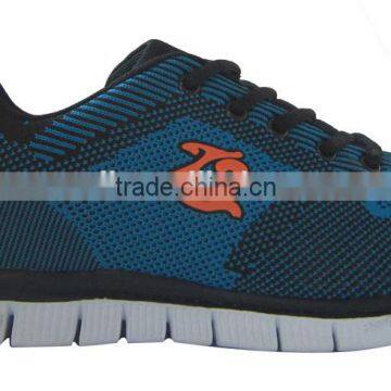 2016 new design fly knit sport shoes men