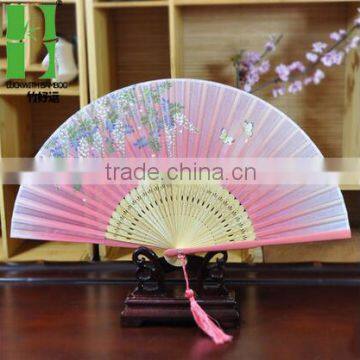 Custom printed personalized folding hand fan wedding