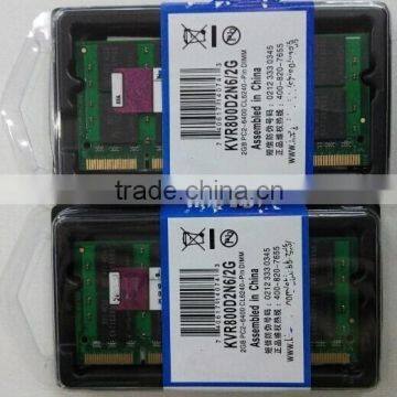 Wholesale price laptop ram memory ddr2 2gb 800mhz pc6400 original chips