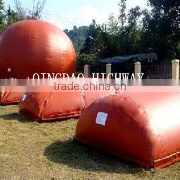 Foldable biogas storage tanks/bladders, gas storage bag 500m3