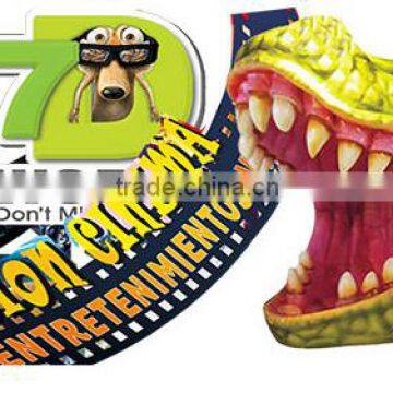 Fantastic dinosaur 5D cinema kino /5D cinema dinosaur cabin for sale