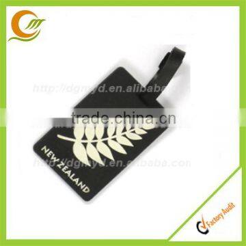 Eco-friendly promitonal soft pvc luggage tag