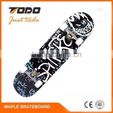 Wholesale 5 Inch 100% Ful Aluminum Truck Bamboo Skateboard Deck photo-3