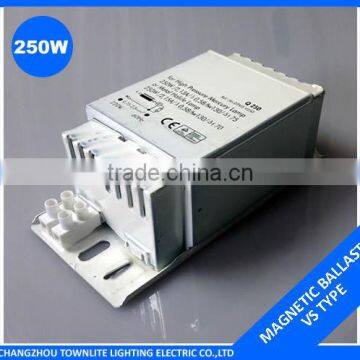 HPS Ballast 250w for sodium lamp