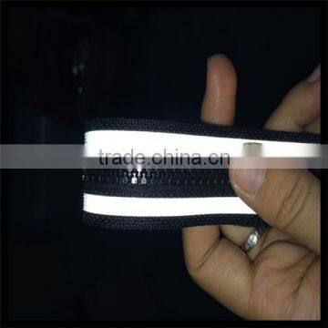 TPU Wholesale Clothing With Resin Reflective Zipper