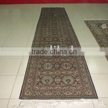 Corridor blanket Antique runner silk carpet handmade carpet