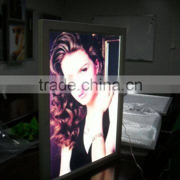 Crystal led sensor light box