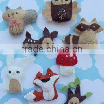 DIY Felt Animals, DIY felt sewing kits, Felt animals