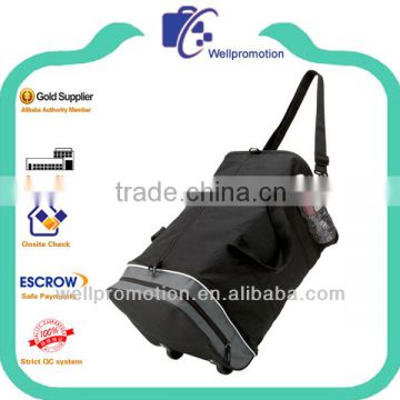 Wellpromotion new design folding travel bag with wheels