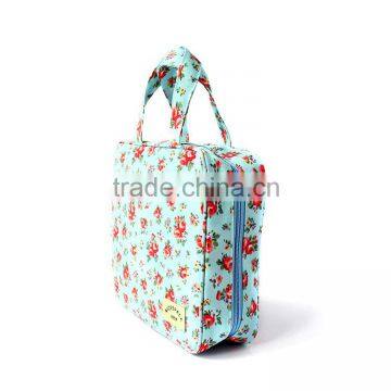 Factory Direct Floral Canvas Cosmetic Travel Tool Bag Since 1997 photo-3