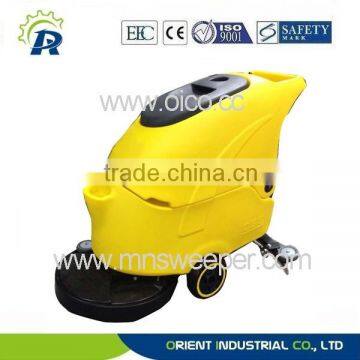 high efficient hand push battery use hot sell floor washing machine easy operation