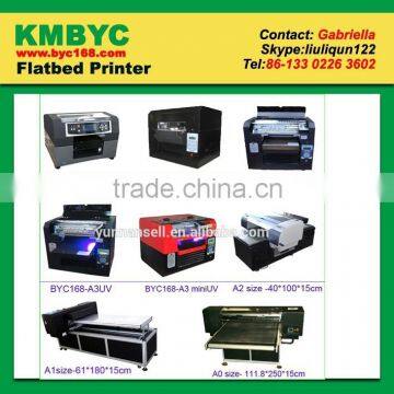 Glass/wood/ceramic/aluminum/tiles printing multi-functional best uv printer price