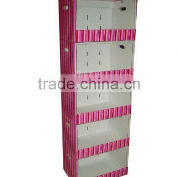 New Arrival Design Paper Dispaly Racks,5 Tier Corrugated Carboard Display Stand photo-3