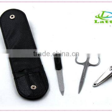 metal framed manicure set,made of stainless steel or painted