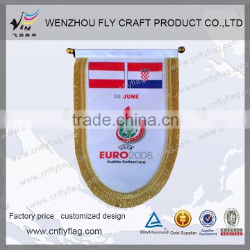 New design soccer pennants for wholesales