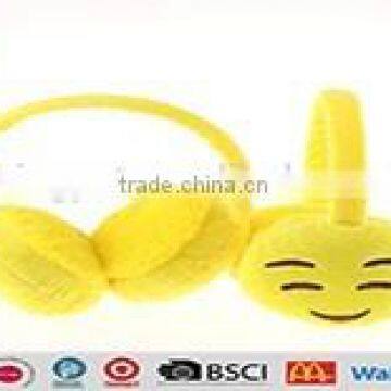 Hot Selling Plush Toy Bulk Emoji Earmuffs Custom Fashion Toy Wholesale