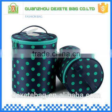 High Quality Accept Wholesale Women China Nylon Makeup Brush Bag photo-4