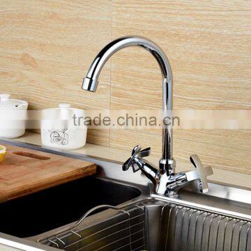 QL-0424 manufacturer U shape bibcock brass kitchen water tap mixer