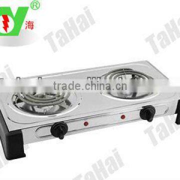 Chrome Electric Hot plate 2000W TAHAI