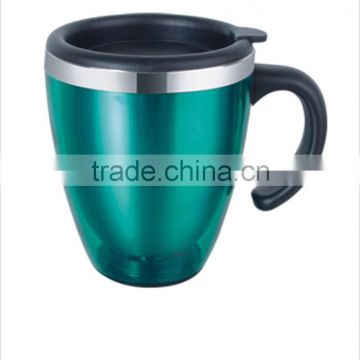 500ml double wall stainless steel auto mug