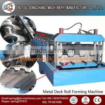 Tile making machine for ecological, metal floor metal decking roll forming machine