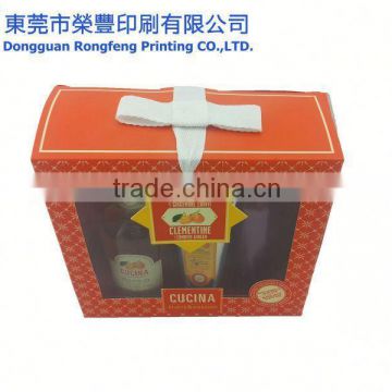 High Quality Magnetic Paper Bra Storage Box With Window