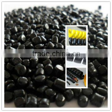 Black LLDPE/LDPE/PE cable jacketing compound or cable sheathing compound as cable granules master batch