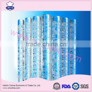 Rose and Heart Shape Fondant Cake Engraved Acrylic Rollin Pin photo-5