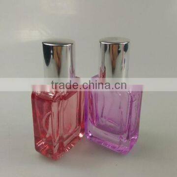 square Custom made empty man perfume glass bottle wholesale