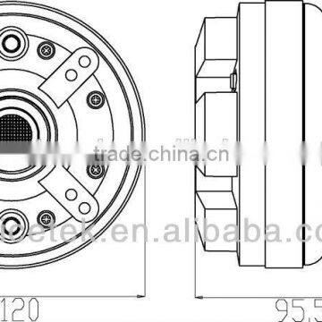 TSU-75C 8/16 Ohm 75Watt/90Watt High Power 160-8000 Hz Horn Speaker Driver Unit photo-4