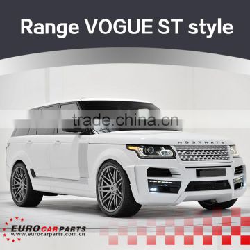 PP body kit fit for vogue to ST style design with PU over fenders+door plates full set 2014year