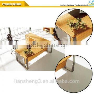 LS-3331 Director Office Furniture Table Design,MDF Big Size Office Table Specifications