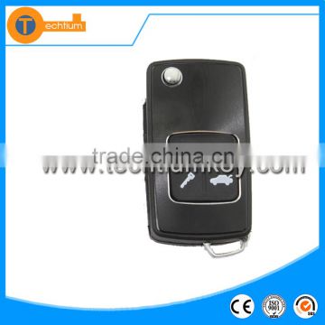 with logo high quality and uncut blade flip remote key case for Chevrolet Epica