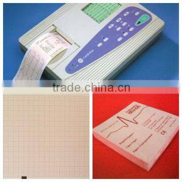 3-Channel Z fold ECG Paper / 90mm*90mm-200P for GE.MAC