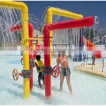 2016 hot sale amusement park water column spray for sale