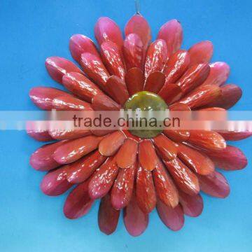 metal flower wall decoration for home