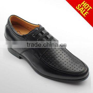 2016 France design new model elevator leather shoes men