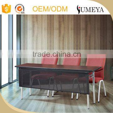 High quality modern design adjustable aluminum folding table meeting table design