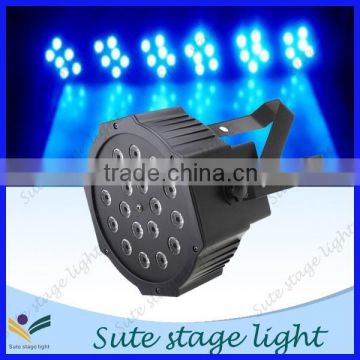 ST-F045 18x1W led flat par stage light china par led