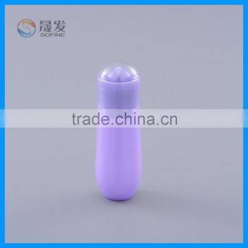 Clear cap small lotion bottle