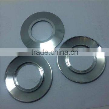 Metal Cover Plate Round Round Steel Base Plates in Shiny Chrome Plated photo-3